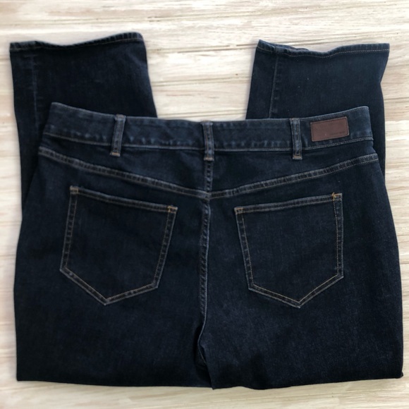 Lands End Cropped Jeans - Picture 3 of 7
